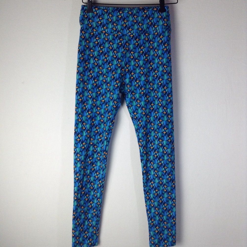 LuLaRoe Women's Floral Abstract Leggings OS